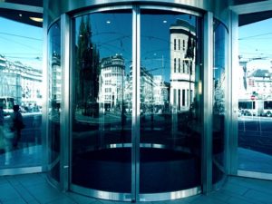 Aluminium door