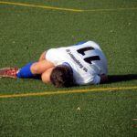football player get injury